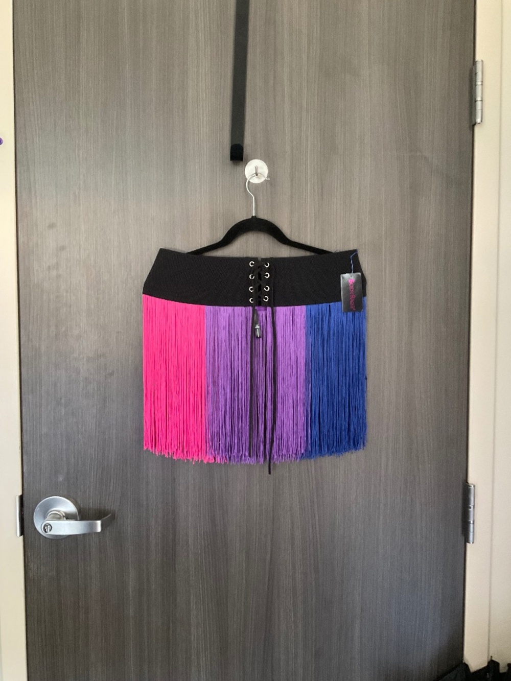 Colorful dance fringe